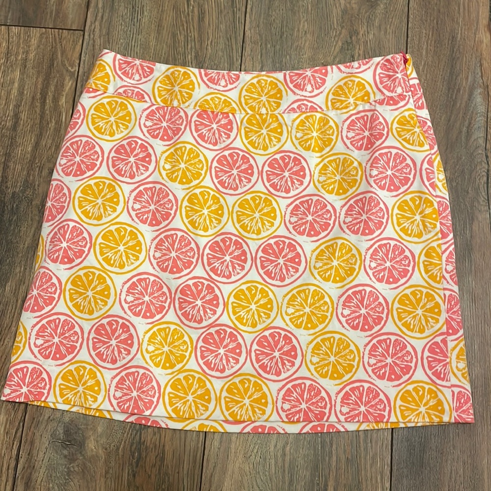 Vineyard vines lemon skirt